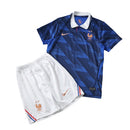 Camiseta + Shorts Niños Francia I Local Copa del Mundo 2026 - Azul