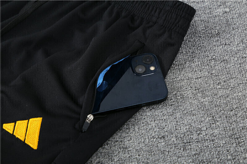 Conjunto de entrenamiento del Real Madrid 23/24 para hombre - Negro