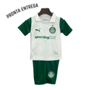 LISTO PARA ENTREGA Kit de Camiseta Palmeiras 25-25 Infantil - Reserva