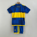 Camiseta y pantalón corto Boca Juniors Local I 23/24 para niños - Azul