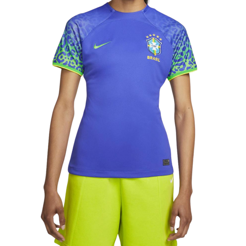 Camiseta Nike de la Selección Brasileña II para mujer 2022 - Azul
