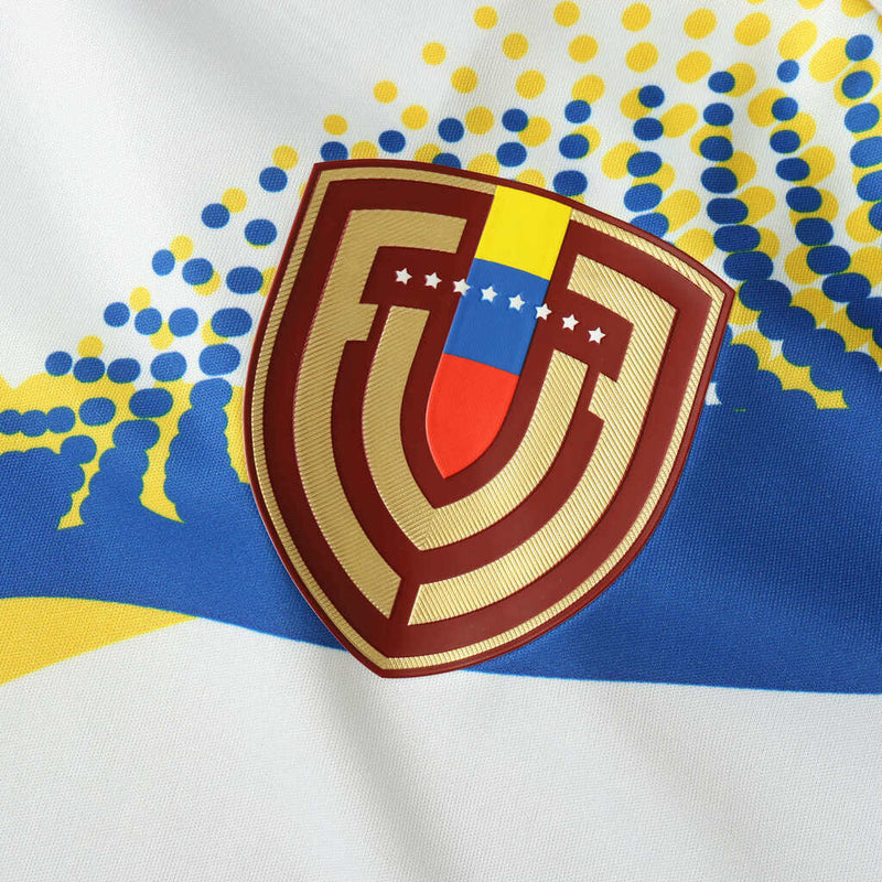 Camiseta de aficionado de la selección nacional de Venezuela (visitante II 24/25) para hombre - Blanca