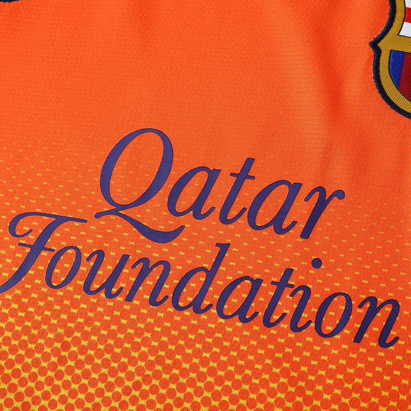 Camiseta Nike de visitante del Barcelona Retro II 12/13 para hombre - Naranja