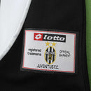 Camiseta retro de manga larga para aficionado de la Juventus Home I 02/03 para hombre - Blanco y negro
