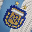 Camiseta retro de la selección argentina 2010 de Adidas para hombre - Azul y blanca