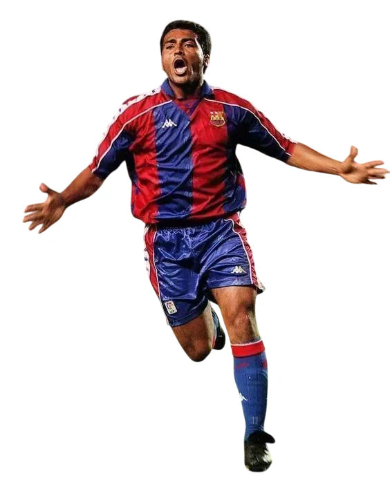 Camiseta retro de aficionado del Barcelona 92/94 para hombre de Kappa - Roja