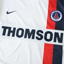 Camiseta Nike retro de visitante del PSG (Paris Saint Germain, 2002/03) para hombre - Blanca