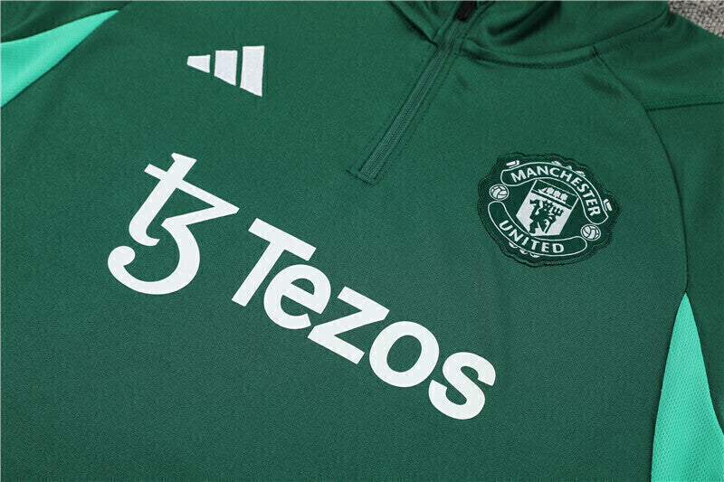 Manchester United - Conjunto de entrenamiento para hombre 23/24 - Chándal - Verde