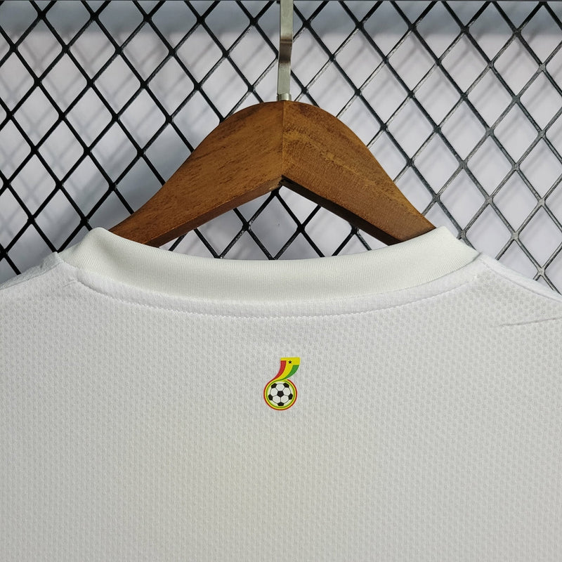 Camiseta de aficionado de la selección nacional de Ghana 22/23 para hombre de Puma - Blanca