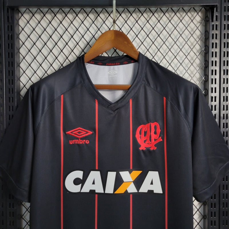 Camiseta de aficionado del Athetico Paranaense II 16/17 para hombre - Negra