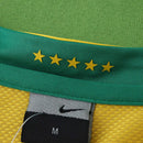 Camiseta retro de la selección brasileña - Camiseta de aficionado de manga larga para hombre (Brasil 2006)