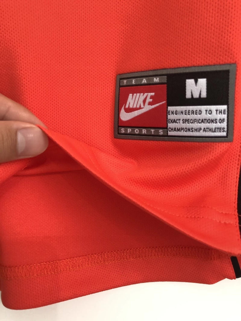 Camiseta retro de local de la selección nacional de Países Bajos 1998 para hombre - Naranja