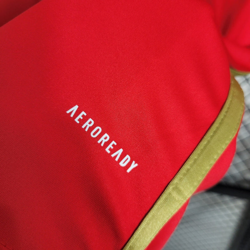 Camiseta y pantalón corto local del Benfica para niños 23/24 - Rojo