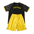 Camiseta y pantalón corto para niños del Borussia Dortmund II (visitante 23/24) - Negro