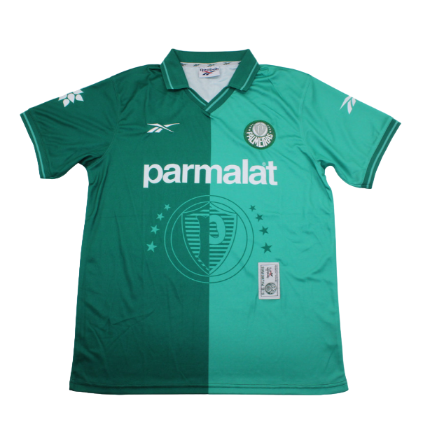 Camiseta hincha Palmeiras Retro 1ª 97-98 Hombre - Verde