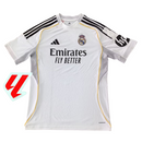 Camiseta de aficionado del Real Madrid 2025/26 para hombre - Blanca