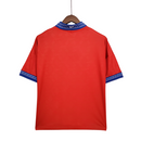 Camiseta retro de local de la selección nacional de Chile 1998 para hombre -