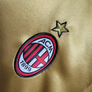 Camiseta retro de aficionado del Milan Third Third III 13/14 para hombre - Dorada