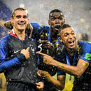 Camiseta Nike retro de local de Francia 2018 para hombre - Azul