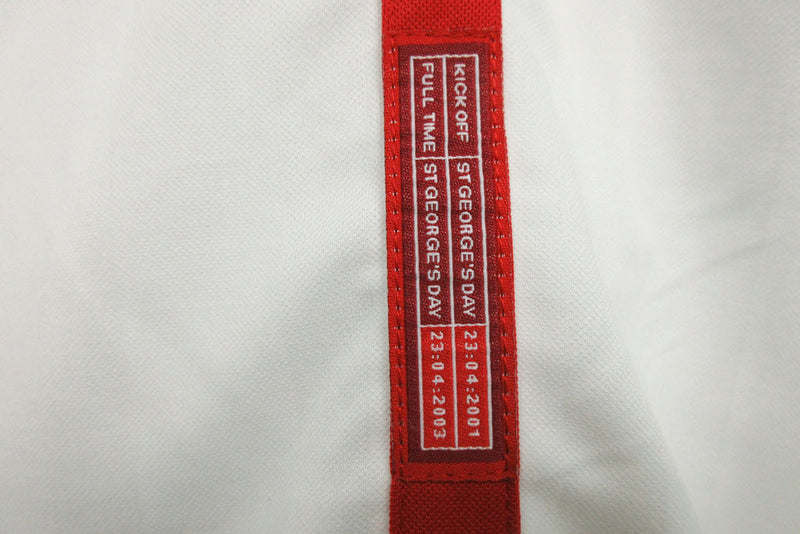 Camiseta de la selección nacional de Inglaterra 01/02 I Retro para hombre - Blanca