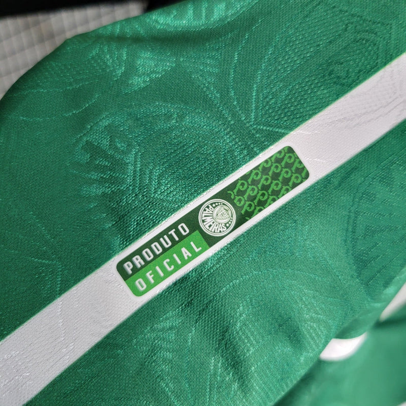 Camiseta retro de manga larga para hombre del Palmeiras 1993 - Verde