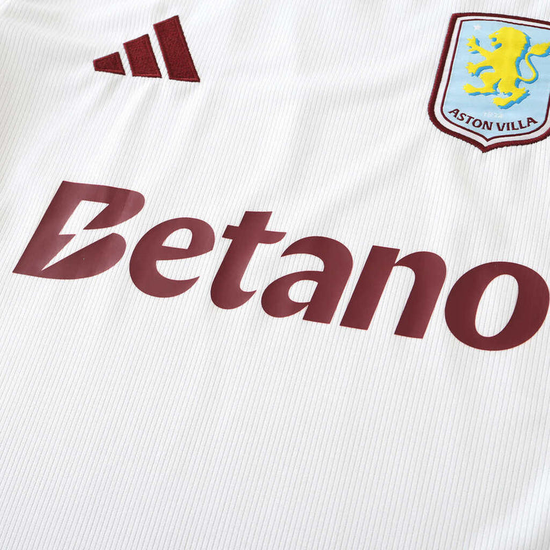 Camiseta de aficionado del Aston Villa Away II 24/25 para hombre - Blanca