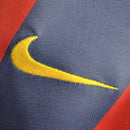 Camiseta retro Nike del Barcelona Home 14/15 para hombre - Azul rey y rojo