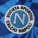 Camiseta retro de aficionado del Napoli Home 1991/93 para hombre - Azul