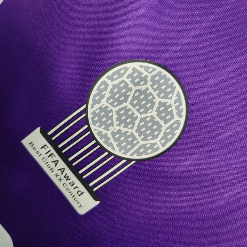 Camiseta Adidas Fan del Real Madrid 2006 III Retro I para hombre - Morada