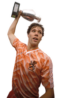 Camiseta retro de local de la selección nacional de Países Bajos (1988), para hombre, color naranja