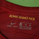 Camiseta retro de local de la Roma 17/18 para hombre - Marrón