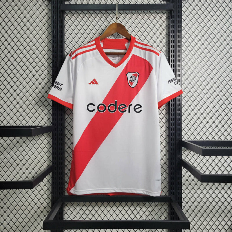 Camiseta local de River Plate I 23/24 Adidas Fan para hombre