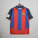 Camiseta retro del Barcelona I 03/04 Nike Fan para hombre - Azul rey y rojo