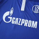Camiseta retro azul del Schalke 04 Home 10/11 para hombre