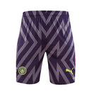 Conjunto de portero de manga larga del Manchester City - Fanático masculino 2023/2024 - Morado