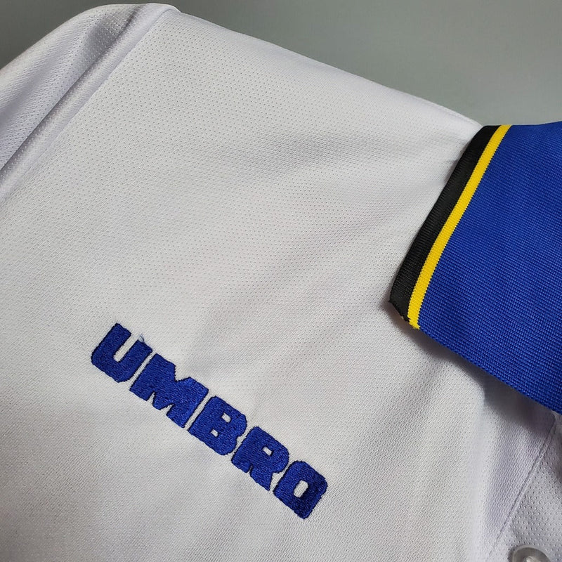 Camiseta retro de visitante II del Inter de Milán 97/98 para hombre - Blanca