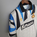 Camiseta retro de visitante II del Inter de Milán 92/93 para hombre - Blanca