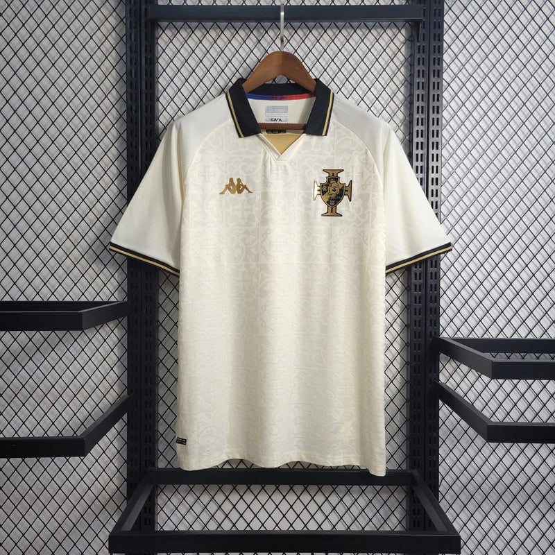 Camiseta de aficionado Kappa Vasco III 22/23 para hombre - Beige