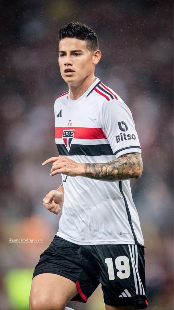 Camiseta Adidas para hombre del Sao Paulo I 23/24 - Blanca
