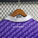 Camiseta de local de la Fiorentina - 23/24 - Camiseta de aficionado Kappa para hombre - Morada