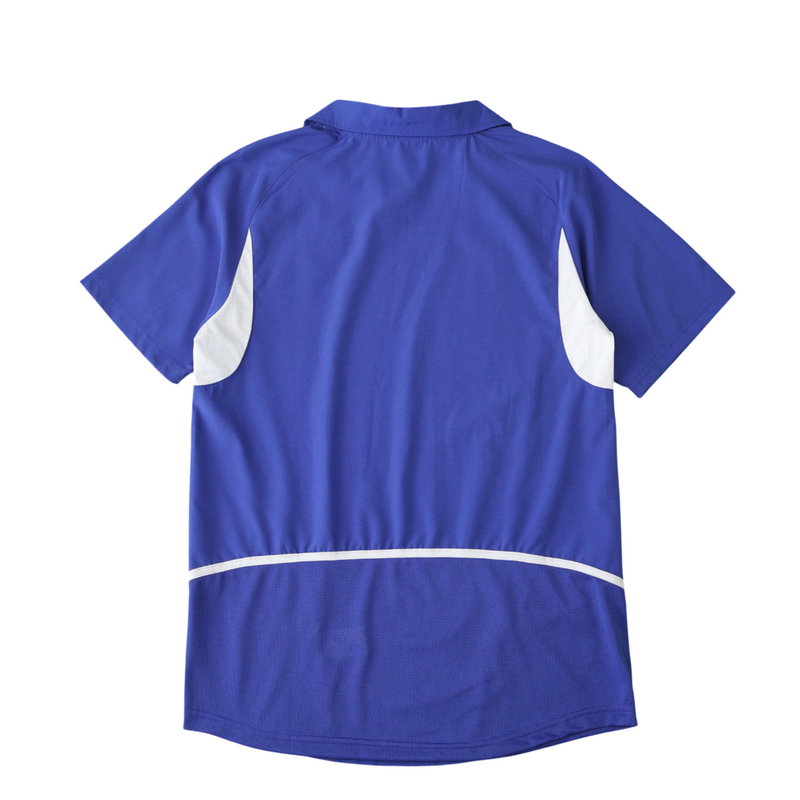 Camiseta retro Nike de la selección nacional de Brasil 2002 II para hombre - Azul