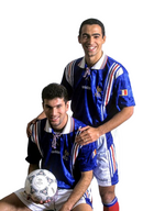 Camiseta Adidas para hombre de la selección francesa retro I 1996 - Azul