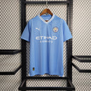 Camiseta de aficionado Puma del Manchester City 23/24 (local) para hombre - Azul