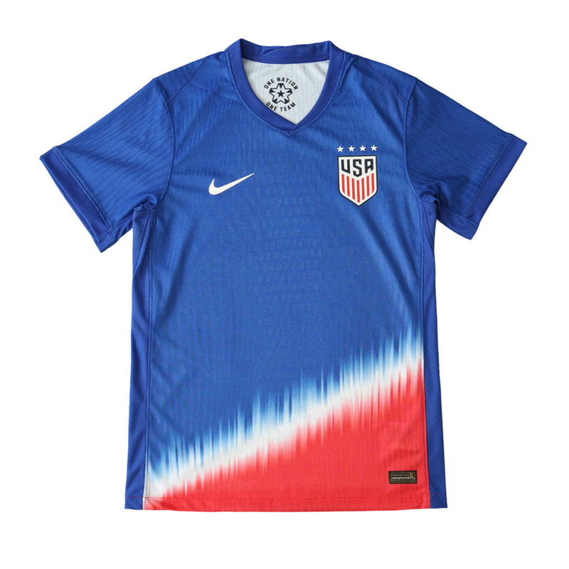 Camiseta de visitante II de la selección nacional de EE. UU. - 24/25 para hombre - Azul