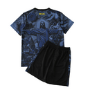 Camiseta y pantalón corto especial Cristo Redentor Brasil 24/25 - Azul