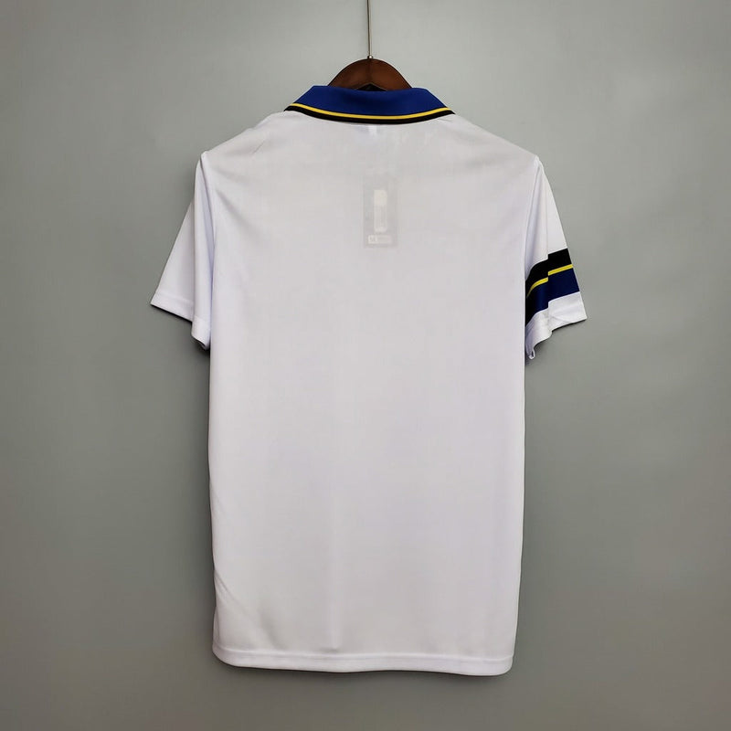 Camiseta retro de visitante II del Inter de Milán 97/98 para hombre - Blanca