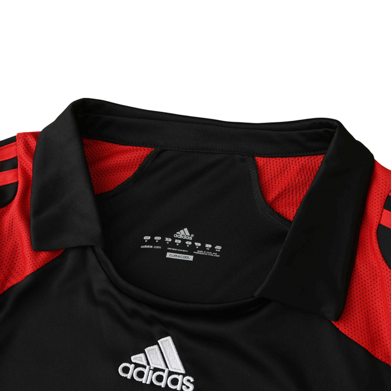 Camiseta retro de la tercera equipación del Milan 07/08 de Adidas para hombre - Negra