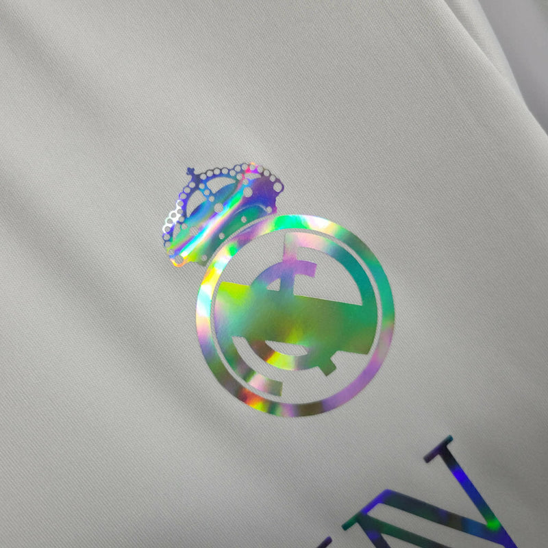 Camiseta Adidas Balmain reflectante del Real Madrid 23/24 para hombre - Blanco