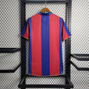 Camiseta retro del Barcelona I 07/08 Nike Fan para hombre - Azul rey y rojo