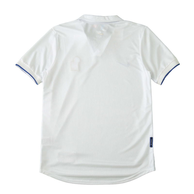 Camiseta retro de la selección italiana de reserva (visitante) II 1998, para hombre, color blanco